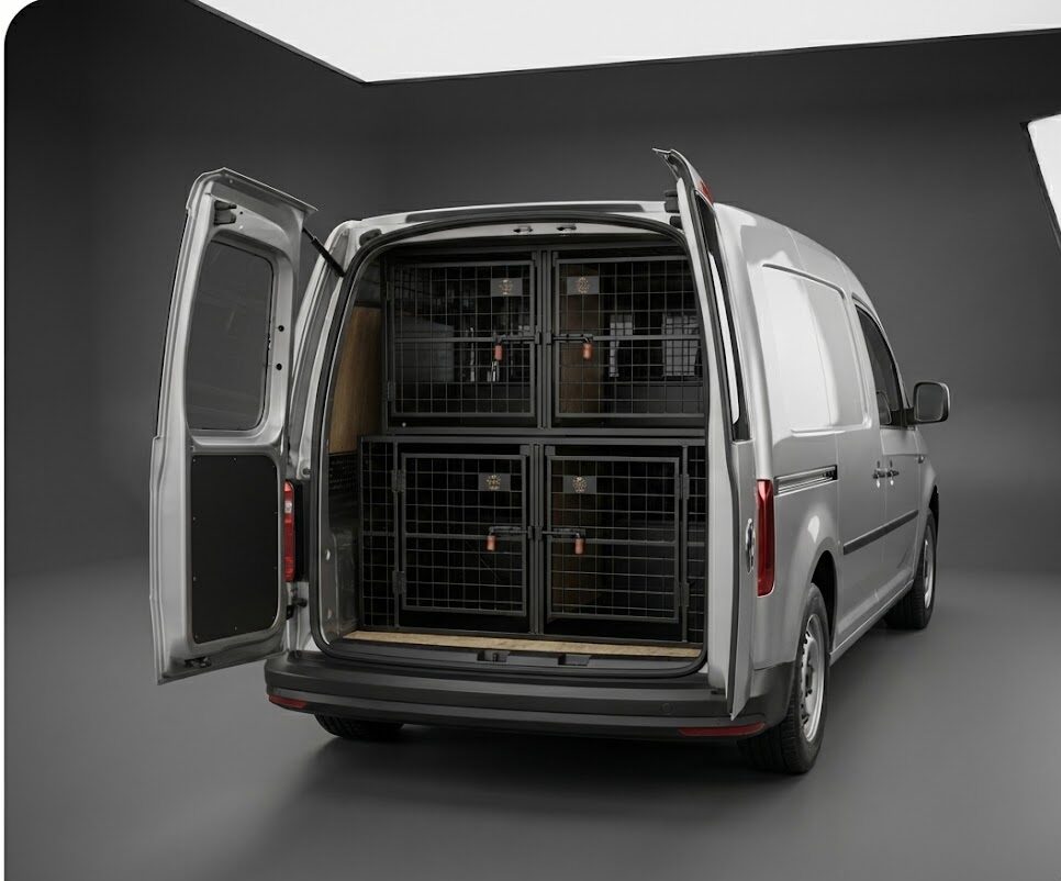 Kofferraum-Transportausbau für Hunde